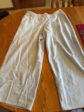 Hollister light blue sweatpants in a size Large